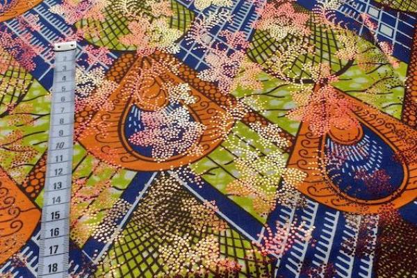 ORANGE LIME FAN ORANGE METALLIC